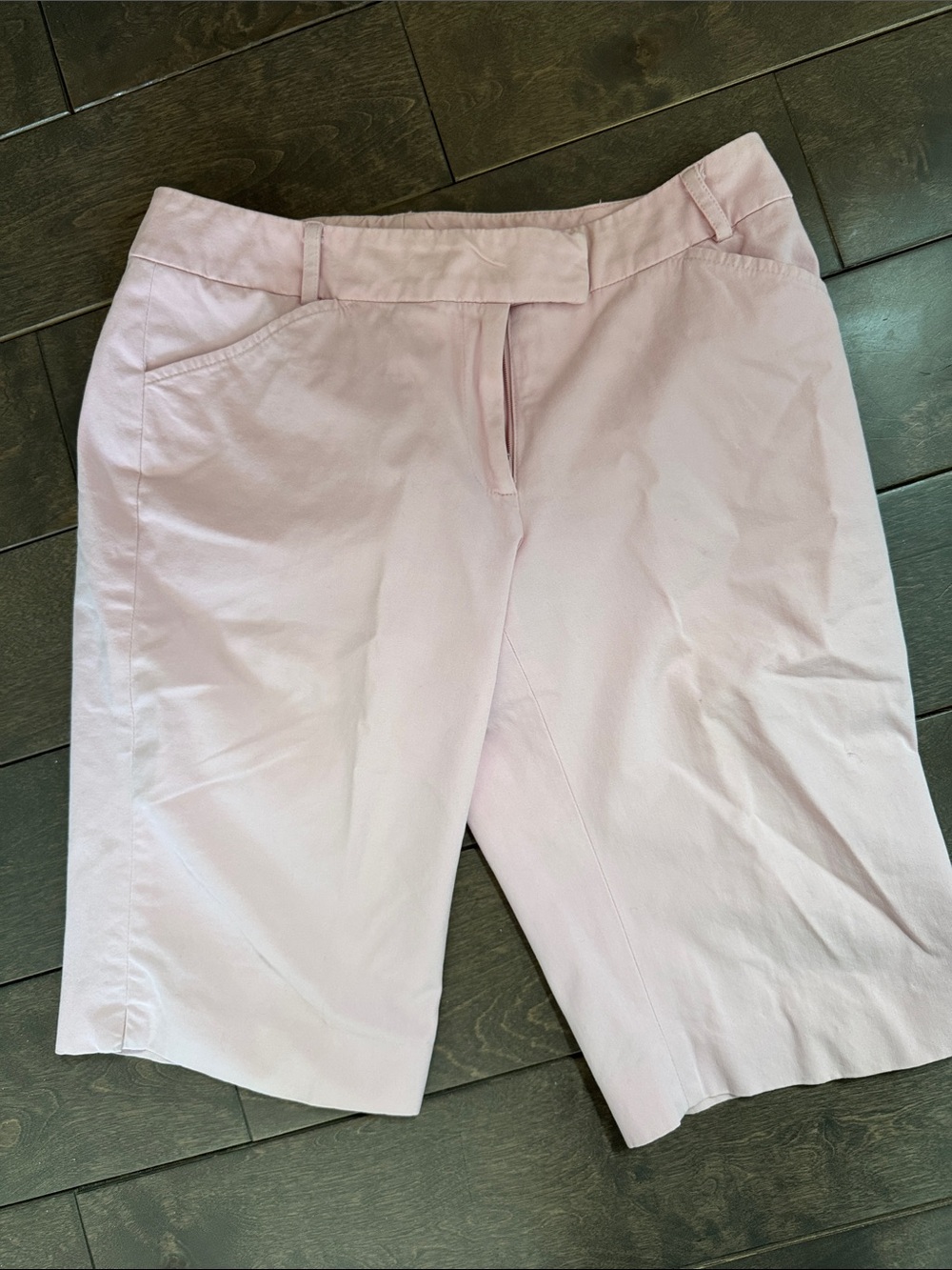 Cynthia Steffe Pale Pink Bermuda Shorts